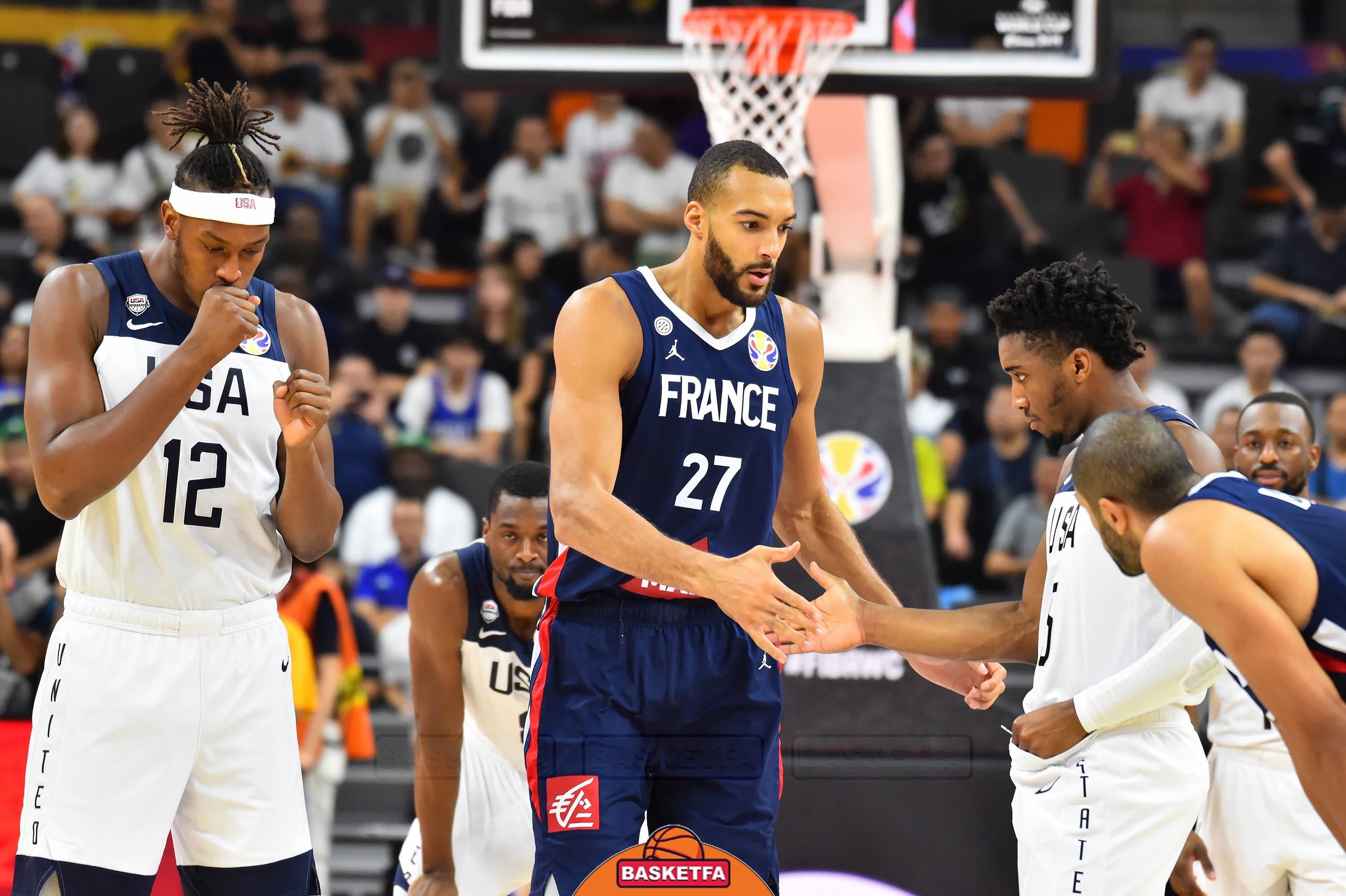 جام جهانی بسکتبال-تیم ملی بسکتبال فرانسه-تیم ملی بسکتبال آمریکا