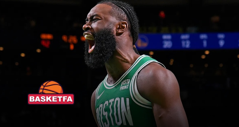 جیلن براون بازیکن بوستون سلتیکس در لیگ NBA ۲۰۲۵