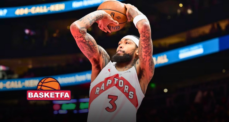 پیشبینی بازیهای NBA بامداد یکشنبه بازیکن تورنتو رپترز در حال پرتاب توپ در دیدار مقابل فیلادلفیا سیکسرز