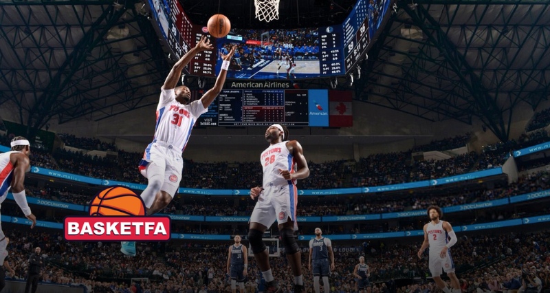 مسابقه NBA دیترویت پیستونز