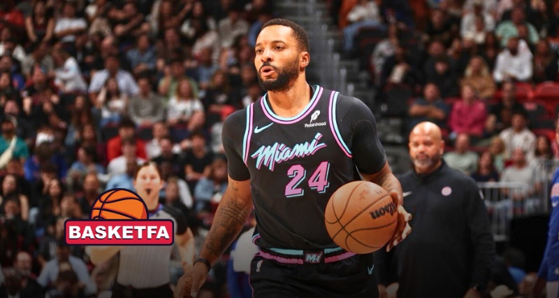 نورمن پاول بازیکن میامی هیت در دیدارهای NBA